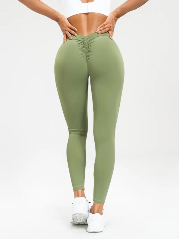 Women's Yoga Pants High Waist Lift High Elastic Tight Fitness Trousers - Image 3