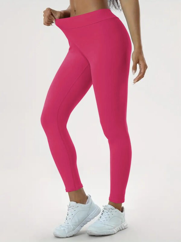 Women's Yoga Pants High Waist Lift High Elastic Tight Fitness Trousers - Image 9