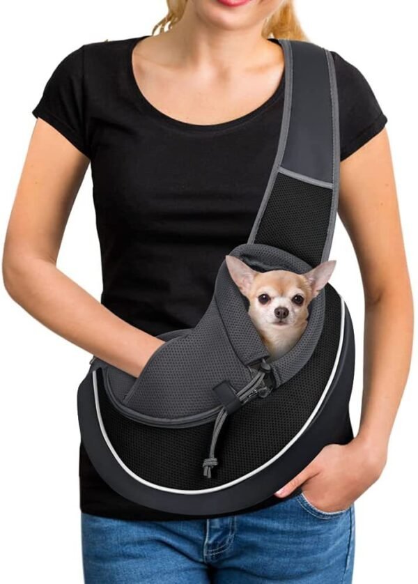 Carrying Pets Bag Women Outdoor Portable Crossbody Bag For Dogs Cats - Image 8