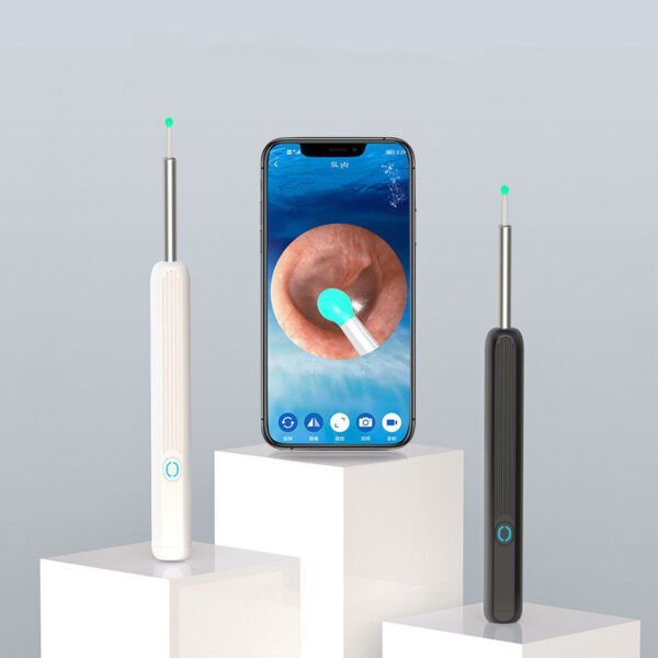 NE3 Ear Cleaner Otoscope Ear Wax Removal Tool With Camera LED Light Wireless Ear Endoscope Ear Cleaning Kit For I-phone - Image 10