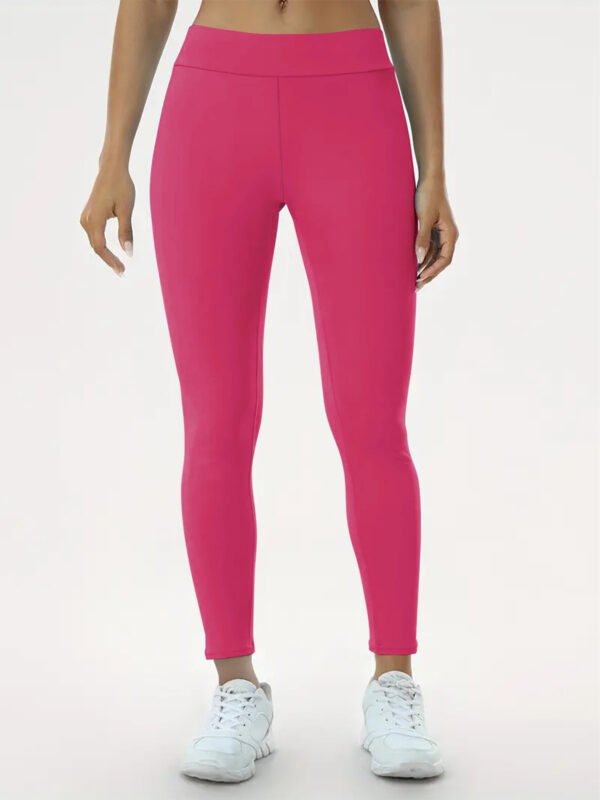 Women's Yoga Pants High Waist Lift High Elastic Tight Fitness Trousers - Image 2