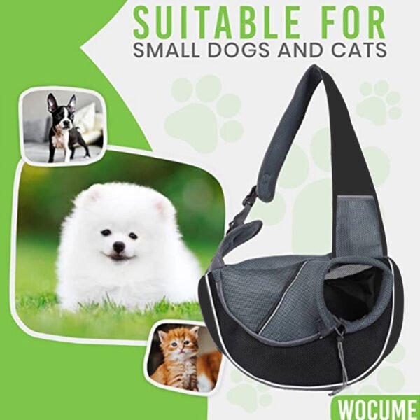 Carrying Pets Bag Women Outdoor Portable Crossbody Bag For Dogs Cats - Image 4