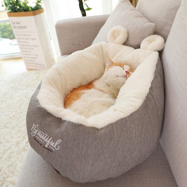 Pet Dog Bed Warming Soft Sleeping Bag Cushion Puppy Kennel