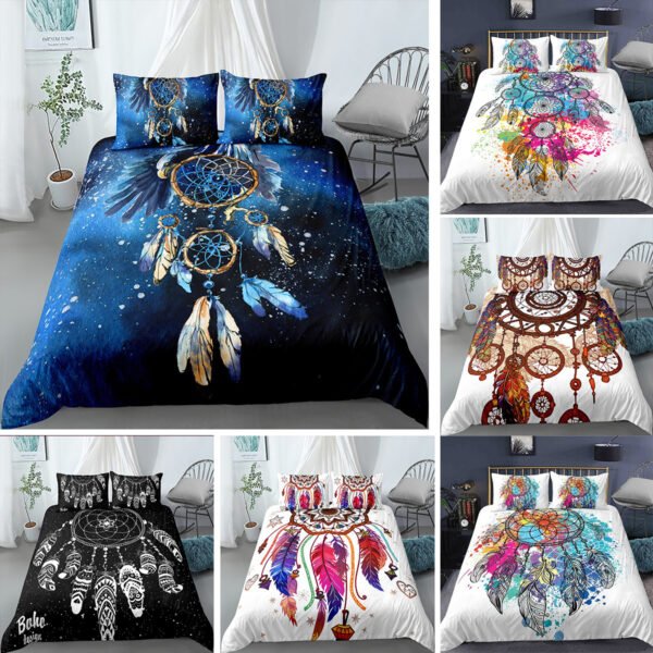 Dreamcatcher Digital Printing 3d Brushed Bedding - Image 6