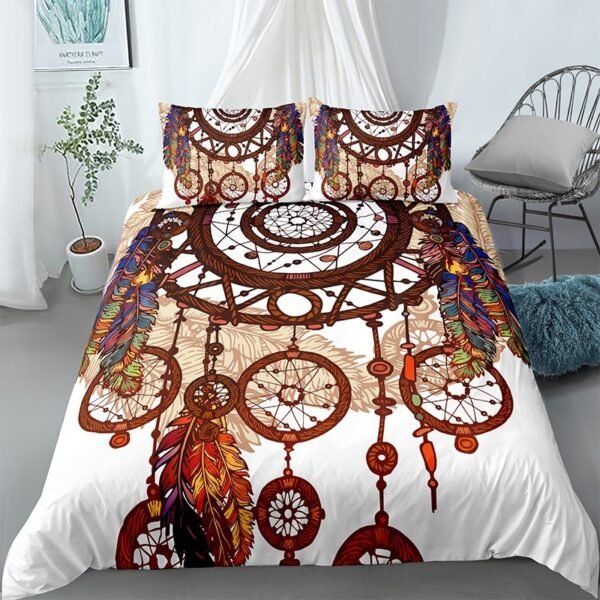 Dreamcatcher Digital Printing 3d Brushed Bedding - Image 4