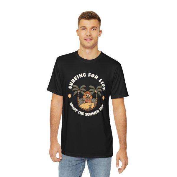 Trendy Men's Surfing for Life T-Shirt - Casual Surf Style