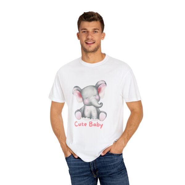 Cute Baby Elephant Unisex T-Shirt - Perfect for Animal Lovers - Image 4