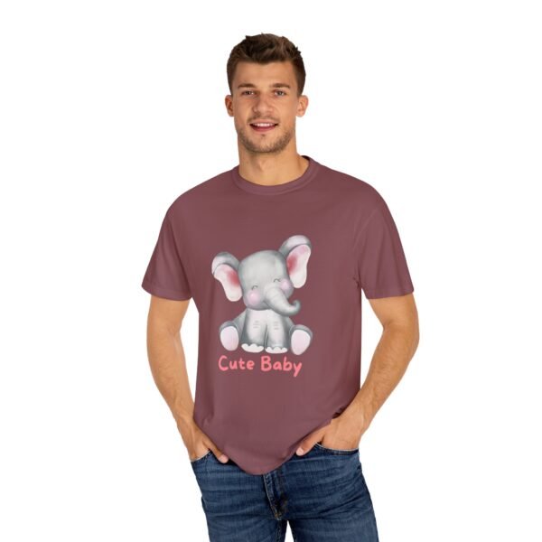 Cute Baby Elephant Unisex T-Shirt - Perfect for Animal Lovers - Image 8