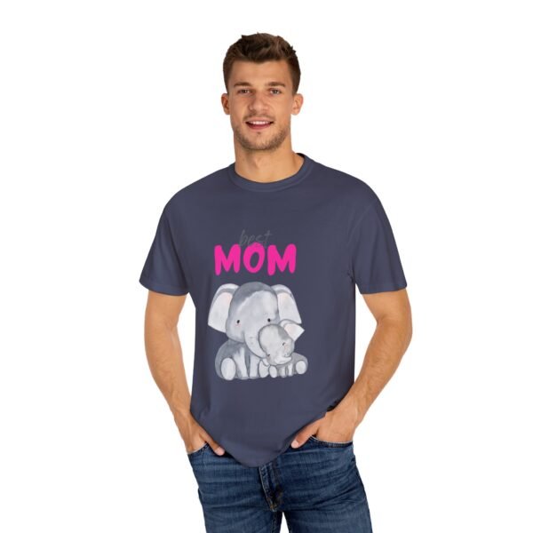 Best Mom Unisex Garment-Dyed T-Shirt - Cute Elephant Design for Mother’s Day - Image 12